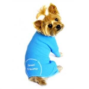 NEW DOGGIE DESIGN sweet dreams pajamas in blue